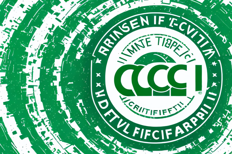 A green belt with a ccnp certification logo in the center